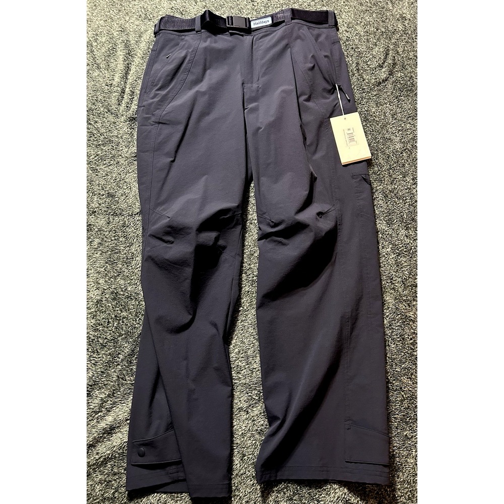 Halfdays Bastille Trail Navy Blue Women's Large Nylon Blend Pants (R1)